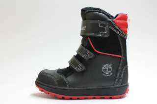   Alpine Advance Snowboots Black Red Preschool Kids Boots 34739  