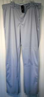   Phenom Mens Baseball/Softball Players Pants 2XL Silver MSRP$60  