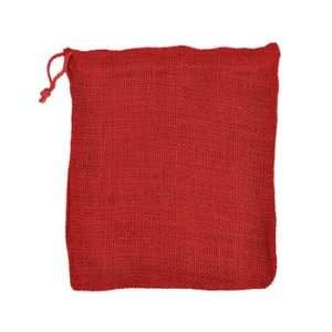  10 x 12 Red Jute Favor Bags 10 Pack 