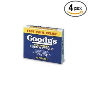  Goodys Headache Powders, Extra Strength, 50 Count Boxes 