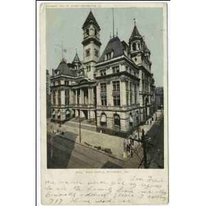 Reprint Post Office, Pittsburgh, Pa 1898 1931 
