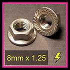 stainless steel metric flange nut 8mm x 1 2 $ 6 00 see suggestions