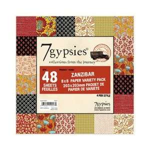    7gypsies 19247 Variety Pack Zanzibar 8x8 Arts, Crafts & Sewing