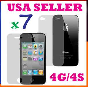   +Back Screen Cover Shield Protector FULL BODY for iPhone 4 4S  