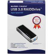 Super Talent 128GB USB3.0 USB 3.0 RAIDDrive Pocket SSD RAID Array 