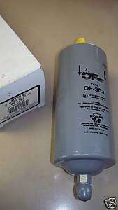 SPORLAN OF SERIES OIL FILTER OF 303 3/8 SAE FLARE NEW  