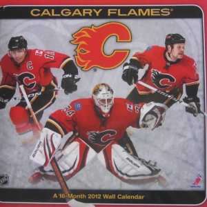  NHL Calgary Flames 2012 Wall Calendar