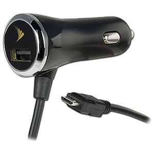 OEM Car Charger +Inline USB for Sprint HTC Evo 4G SHIFT  