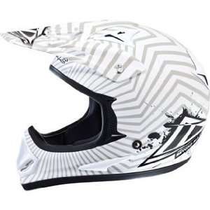  Azonic Helmet Bike Full Face Kamikaze Venom White Xlarge 