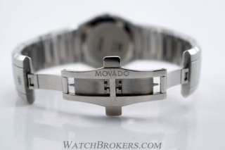 Movado Mens Stainless Steel Quartz Watch Ref. 84 G1 1850  