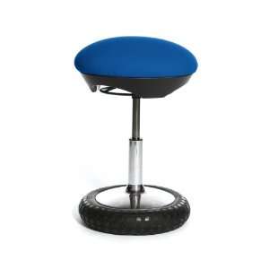  Sitness 20 Adjustable height exercise stool, Blue