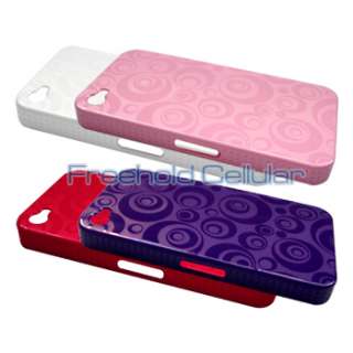 4pcs Bubbles Hard Shell Covers Cases for Apple iPhone 4S / iPhone 4 