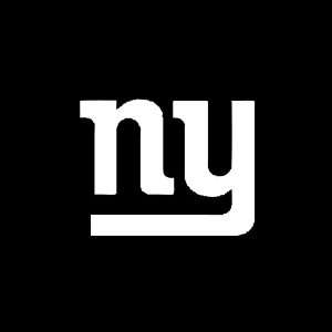  New York Giants Emblem Car Window Decal Sticker White 4 