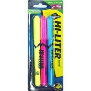  Avery Hiliter Assorted Pen Style, 3 Count (6 Pack) Health 