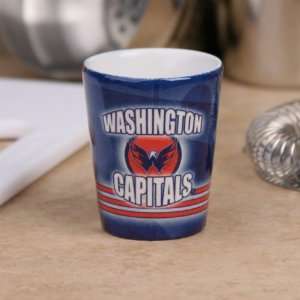  Washington Capitals Navy Blue Slapshot Ceramic Shot Glass 