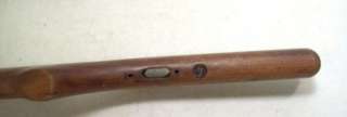 Unknown Vintage Wood wooden Gun Rifle Stock PART 22 cal winchester 