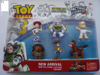 toy story3 action figures,buzz ligtyear woody6pcs/set  
