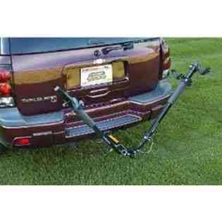 Highland 1375100 SportWing Hitch Mounted 2 Bike Carrier 