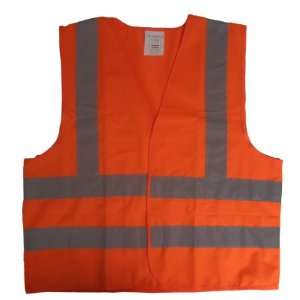  Eurow Safety ANSI Class II Fluorescent Safety Vest Orange 
