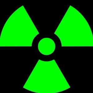 Radiation Symbol Sticker