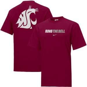   State Cougars Crimson Rush the Field T shirt