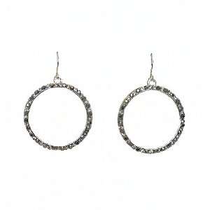  Earrings   E3   Swarovski (tm) Crystal Circles   O (1 