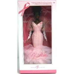 Barbie   Pink Ribbon   African American Doll  Toys & Games   