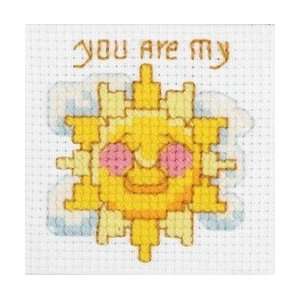 com Janlynn Big Stitch You Are My Sunshine Mini Counted Cross Stitch 