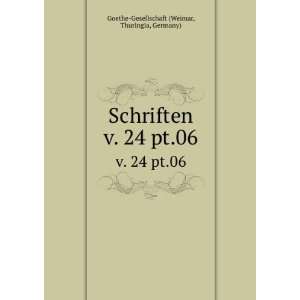   24 pt.06 Thuringia, Germany) Goethe Gesellschaft (Weimar Books