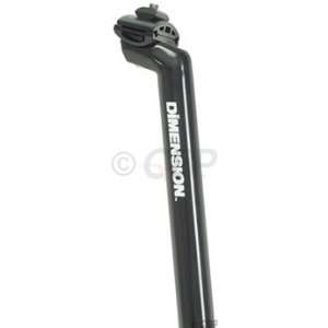  Dimension 31.6 x 350mm Black seatpost