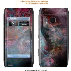   Decal Skin STICKER for NOKIA N8 case cover N8 359 Electronics
