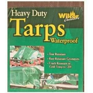   Duty Waterproof Tarp   Brown, 10 by 12 Foot (10x12)