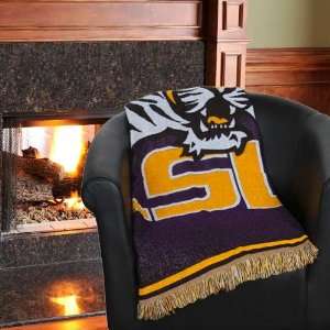  LSU College Triple Woven Blanket 