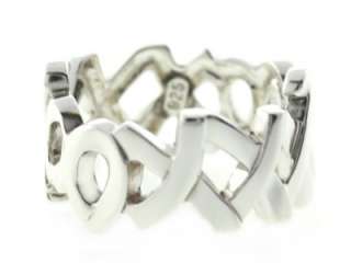   Paloma Picasso 925 Sterling Silver Love & Kisses Women Ring NR  
