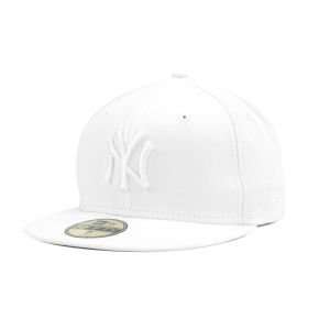    New York Yankees White on White Fashion Hat