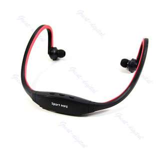 Sport  Player Wireless Headset Headphones Support Micro SD/TF Card+ 