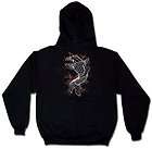 White Koi Fish Vintage Old School Classic Tattoo Pullover Hoodie 