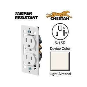  Leviton T5320 C0T 15A 125V Duplex Tamper Resistant Cheetah 