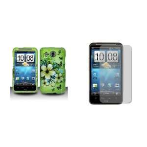  HTC Inspire 4G (AT&T) Premium Combo Pack   Black Butterfly 
