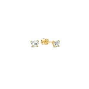  ZALES BFly® Childs White Topaz Butterfly Earrings in 14K 