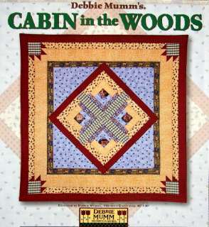 Debbie Mumm CABIN IN THE WOODS Pattern Plus Blocks Kit  