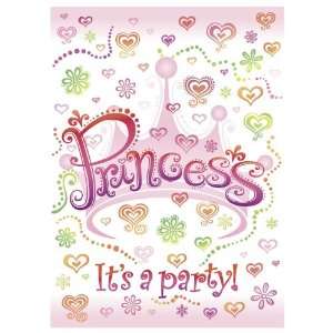  Set of 8 Princess Diva Party Invitations Toys & Games