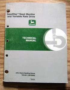 John Deere 1770 1780 Planter Monitor Technical Manual  