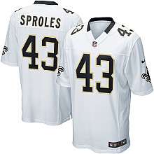 Youth Nike New Orleans Saints Darren Sproles Game White Jersey (S XL 