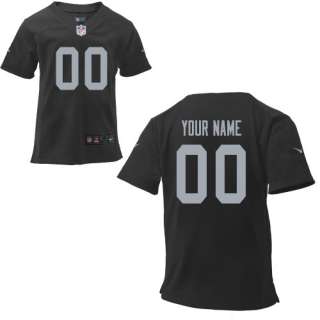 Boys Nike Oakland Raiders Customized Game Team Color Jersey (4 7 