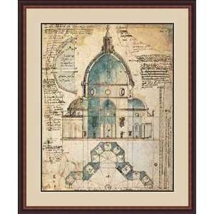  Florence   Dome by Lodovico Cardi da Cigoli   Framed 