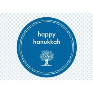  Birchcraft Studios 2237 Happy Hanukkah in Blue   Silver 