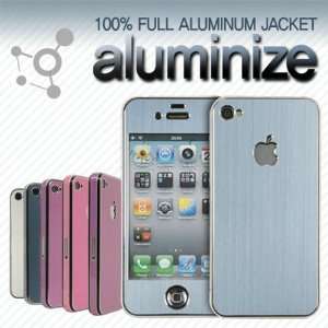  Aluminize iPhone 4/4S Gunmetal Full Aluminium Jacket with 