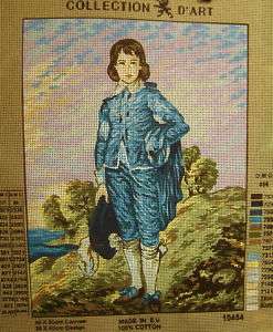 Gainsborough BLUE BOY Needlepoint Tapestry Canvas  