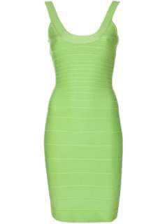 Hervé Léger Sleeveless Dress   David Lawrence   farfetch 